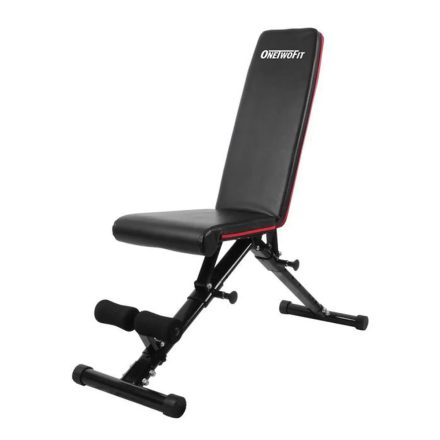 Onetwofit 90°-210°-ig állítható fekvenyomó pad OTF-102