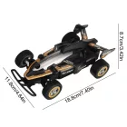 RoadRace  2.4G Távirányítós autó kék FCZE-1021
