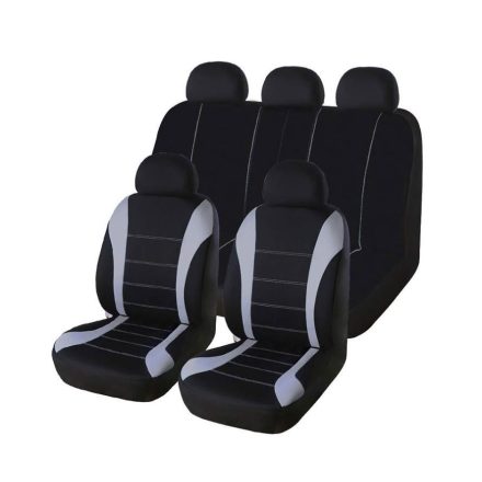 Szürke fekete autós üléshuzat FCZE-1012