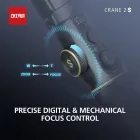 CRANE 2S combo kit 3 tengelyes gimbal DSLR-hez AMO-UT17