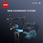 CRANE 2S combo kit 3 tengelyes gimbal DSLR-hez AMO-UT17