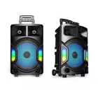 EchoeVibe neversleep 12 colos bluetooth-os gurulós parti hangszoró, mikrofonnal KM-11