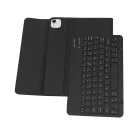 11" Bluetooth billentyűzetes tablet tok háttérvilágítással - fekete VAN-062