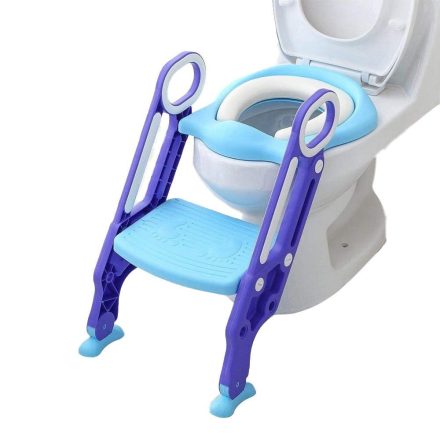 Bamny BCA-002 WC-ülőke, lépcsős kialakítás - kék lila AMO-UT05