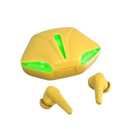 Gamer headset X16PRO citromsárga CL-0010