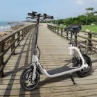 Elektromos Roller levehető üléssel, kosárral - Fehér GBR-12 - HITEL NINCS!!!