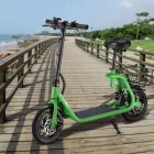 Elektromos Roller levehető üléssel, kosárral - Zöld GBR-16 - HITEL NINCS!!!