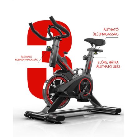 SpinPro professzionális spinning kerékpár  STH-T432R69