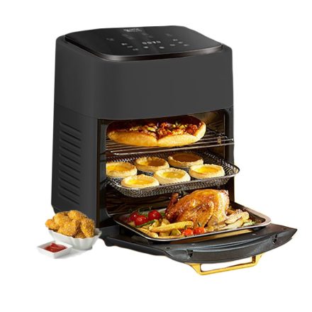 NewLine Digitális kijelzős légkeveréses sütő (15L - Az egész családnak!) 1400W  HU-N10087