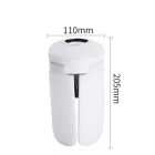 Namvi 50 W-os E27 intelligens mennyezeti lámpa Bluetooth zenei lámpa RGB távirányítóval,összecsukható party világítással QS-305