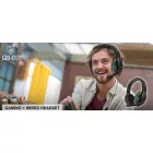 Namvi Gamer Headset rgb világítással GM-017