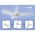 Namvi Ventilátor formájú, kinyitható E27 LED lámpa / állítható vetítési szöggel - 75 W QS-283