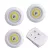 Namvi Led világítás távírányítóval 3 részes QS-224