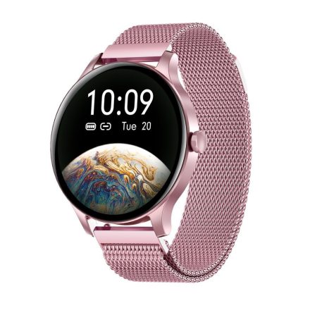 Maomi Z2 Pink fémszíjas okosóra DAMN-MD216