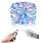AlphaOne Usb ledesfényfüzér karácsonyi távirányítóval 10 méteres DAMN-MD197