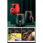 NewLine S Lux légkeveréses sütő (6L) 2400W fekete DAMN-MD222