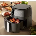 NewLine C8 (8L) 2400W légkeveréses sütő fekete MDDD321