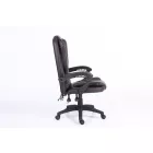 Főnöki Masszázs fotel barna vezetékes távírányítóval MDDD247