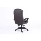 Főnöki Masszázs fotel barna vezetékes távírányítóval MDDD247