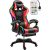 Likeregal 920 LED-es gamer szék lábtartóval piros TT-1115
