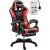 Likeregal 920 LED-es gamer szék lábtartóval piros TT-1115