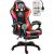Likeregal 920 LED-es gamer szék lábtartóval piros masszázs funkcióval TT-1115