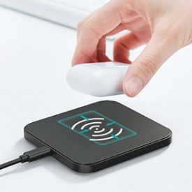   Choetech T511-S-EU201ABBK vezeték nélküli gyorstöltő 10W, fekete AMO-10066