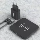 Choetech T511-S-EU201ABBK vezeték nélküli gyorstöltő 10W, fekete AMO-10066