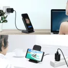 Choetech T555-F vezetéknélküli gyorstöltő állvány AMO-10070