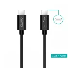 Choetech gyorstöltő kábel TYPE C->TYPE C 100W 2M AMO-10086