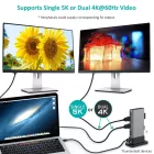 Choetech gyorstöltő kábel TYPE C->TYPE C 100W 2M AMO-10086
