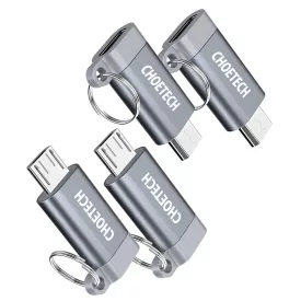   Choetech PD-2CMGY kulcstartós TYPE-C ->micro USB átalakító AMO-10089