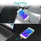 Choetech PD-2CMGY kulcstartós TYPE-C ->micro USB átalakító AMO-10089