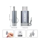 Choetech PD-2CMGY kulcstartós TYPE-C ->micro USB átalakító AMO-10089