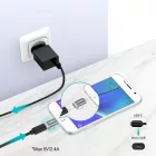 Choetech PD-2CMGY kulcstartós TYPE-C ->micro USB átalakító AMO-10089