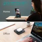 Choetech T524-S vezetéknélküli gyorstöltő állvány AMO-10067