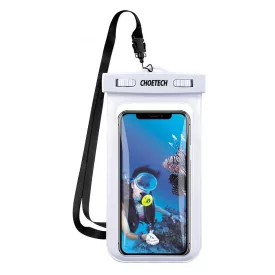   Choetech 2 db Vízálló mobiltelefon tok - fehér+fekete AMO-10100