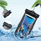 Choetech 2 db Vízálló mobiltelefon tok - fehér+fekete AMO-10100