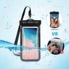 Choetech 2 db Vízálló mobiltelefon tok - fehér+fekete AMO-10100