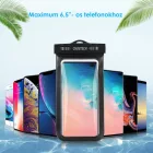Choetech 2 db Vízálló mobiltelefon tok - fehér+fekete AMO-10100