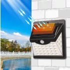 4x40 LED- es kültéri világítás - napelemes, mozgásérzékelős AMA-10022