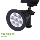Leszúrható RGB napelemes lámpa AMA-10026