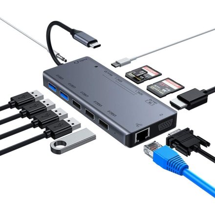 usb c hub 13 in 1 AMA-10010