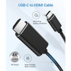 USB C -> HDMI átalakító 2 méteres AMA-10009