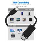 USB C -> HDMI átalakító 2 méteres AMA-10009