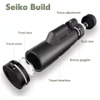 Monokuláris teleszkóp 12*50 fekete SP-0029