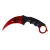 SWAT Karambit BloodRed AMO-10137
