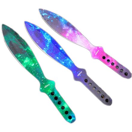 Dispatch 3 darabos dobókés készlet, zöld-pink-kék(galaxy) PO-0001
