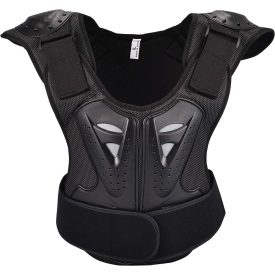 Track Gyerek motoros protektormellény Fekete M PO-0006