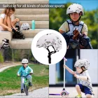 gyerek gördeszkás-bmx-es sisak fehér PO-0021